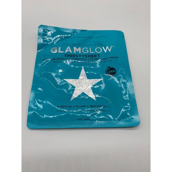 GlamGlow S.O.S. Thirstysheet Intensive Hydrating Cream Sheet Mask - 1 Sheet - Picture 3 of 4